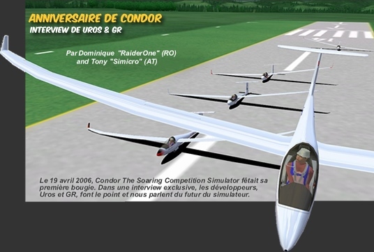 condor simulateur de vol à voile gratuit